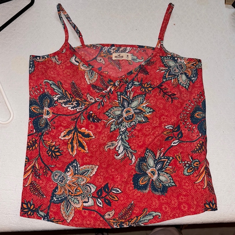 hollister silky tank